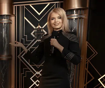 Lightning Dice logo – Live Shows by Evolution at Jungliwin